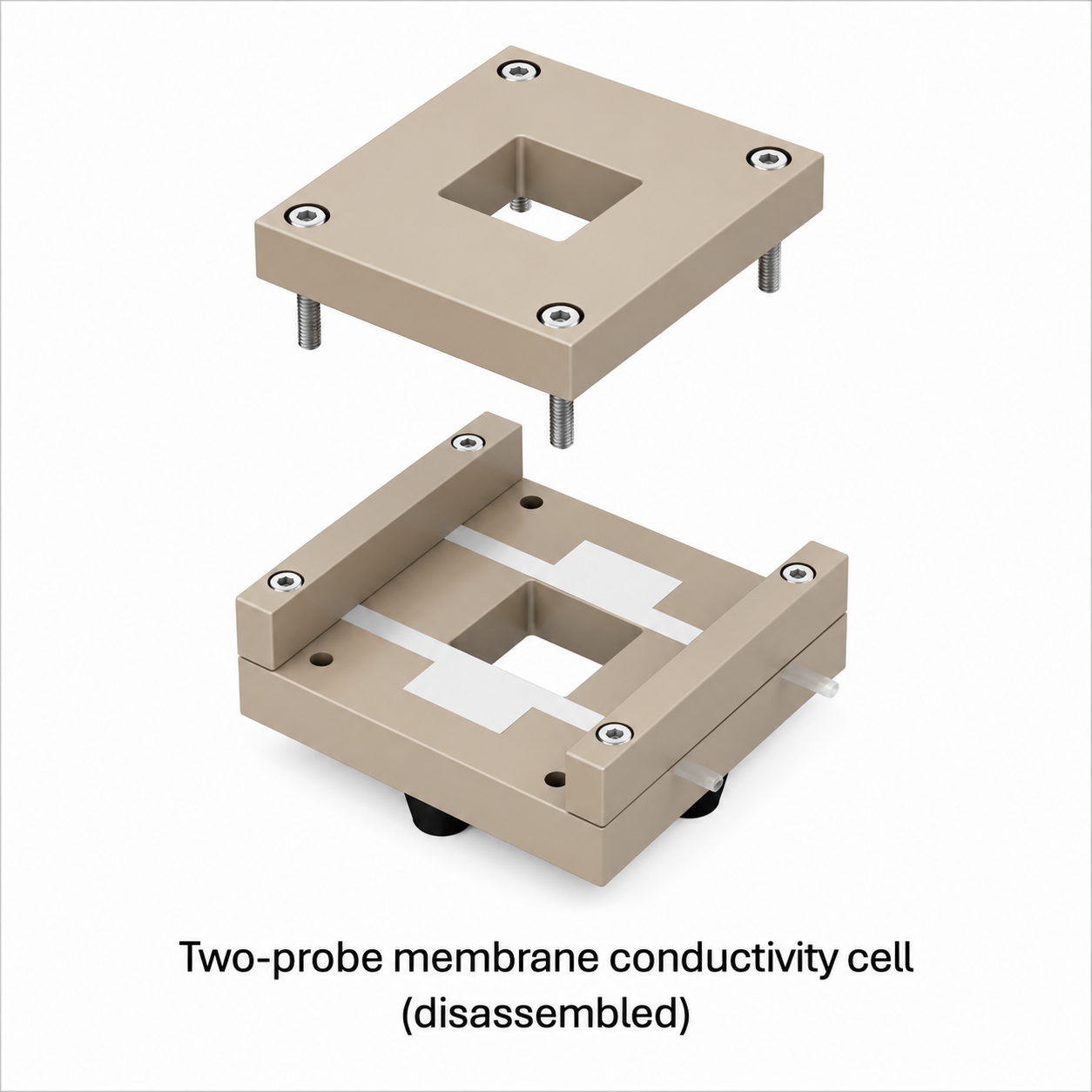 Two-Probe Membrane Conductivity Cell