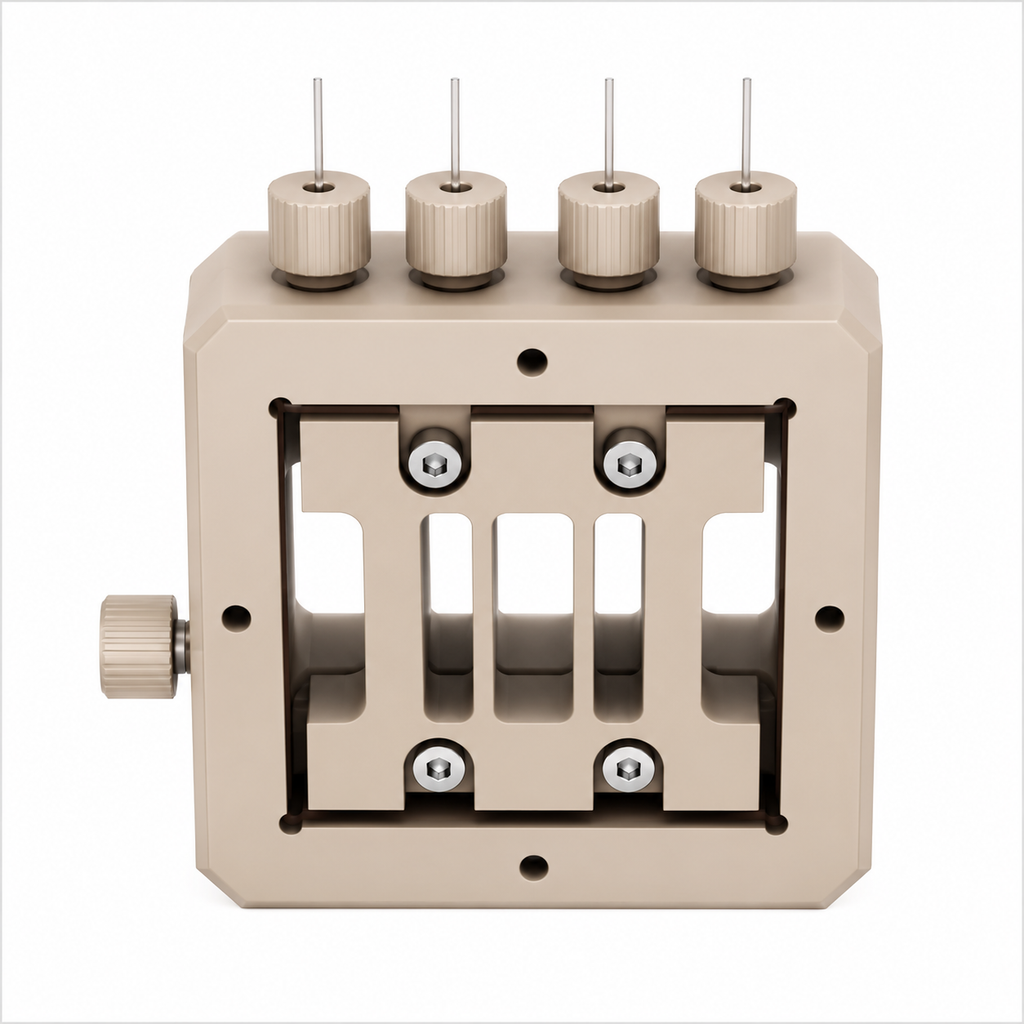 Four-Probe Membrane Conductivity Cell
