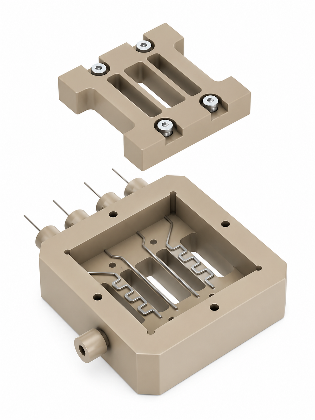 Four-Probe Membrane Conductivity Cell