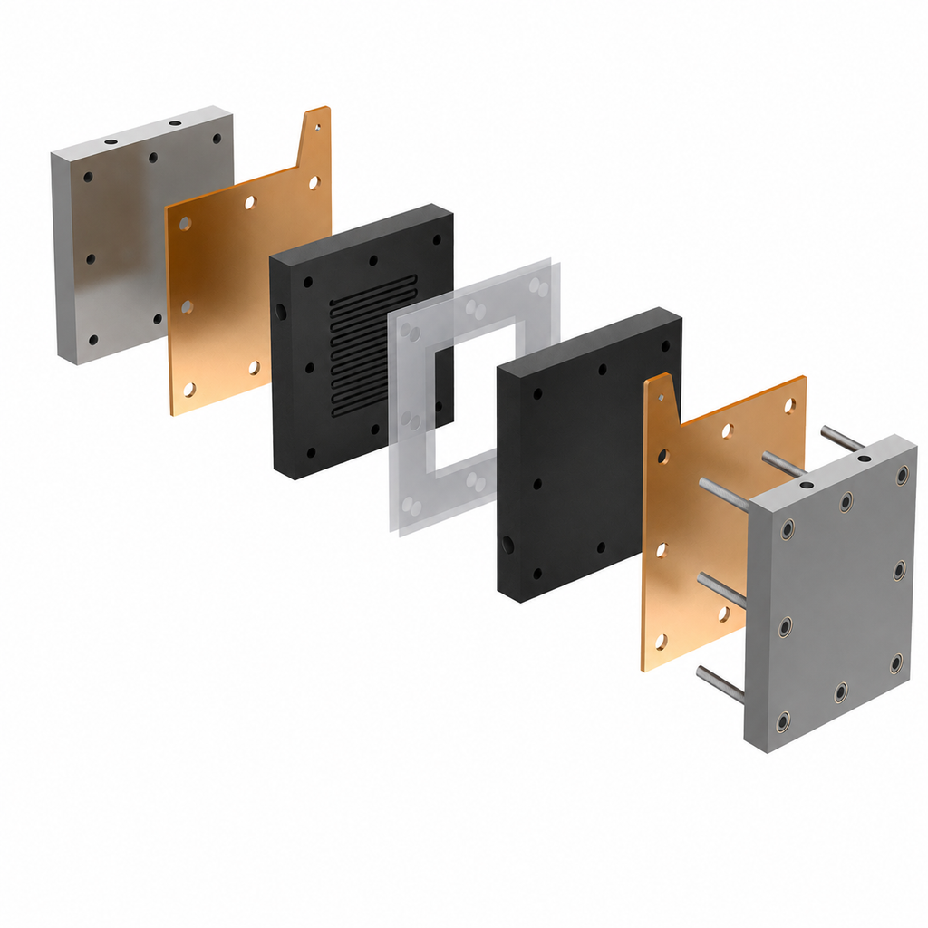 PEMFC MEA Test Hardware - Graphite